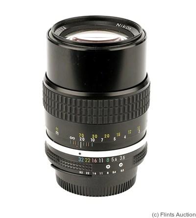 Nikon: 135mm (13.5cm) f2 Nikkor (AI, late) camera