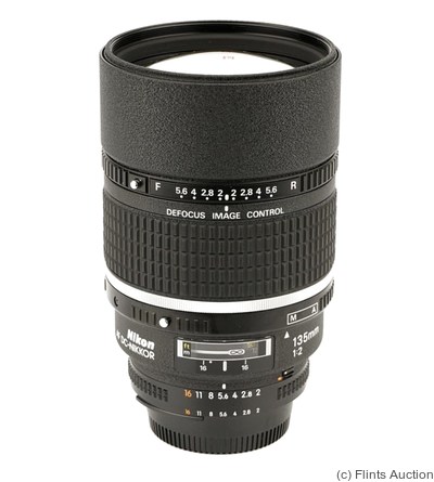 Nikon: 135mm (13.5cm) f2 Nikkor AF DC camera