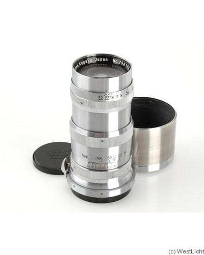 Nikon: 135mm (13.5cm) f3.5 Nikkor-Q.C (BM, chrome) camera