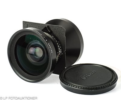 Nikon: 150mm (15cm) f8 Nikkor-SW (Copal 1) camera