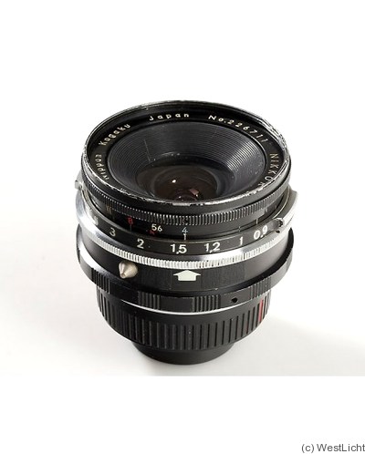 Nikon: 21mm (2.1cm) f4 Nikkor-O (Leica M) camera