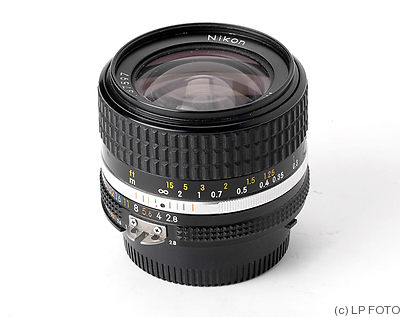 Nikon: 24mm (2.4cm) f2.8 Nikkor (AIS) camera
