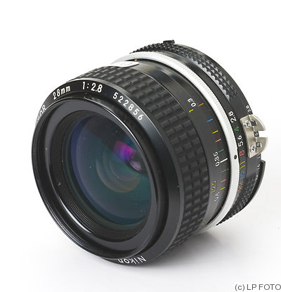Nikon: 28mm (2.8cm) f2.8 Nikkor (AI) camera