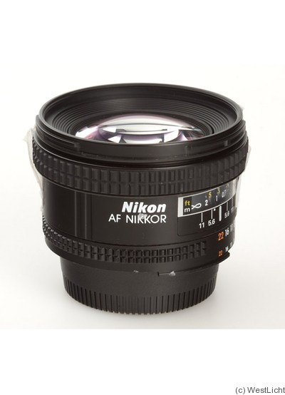 Nikon: 28mm (2.8cm) f2.8 Nikkor AF 'NASA' camera
