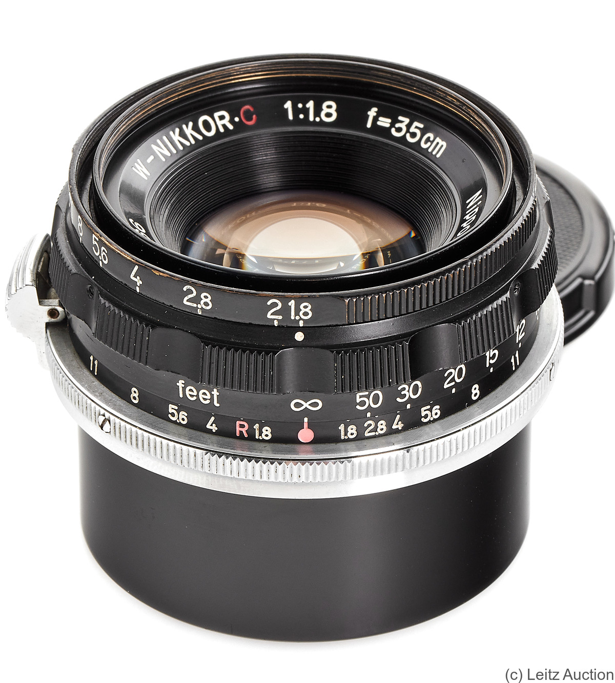 Nikon: 35mm (3.5cm) f1.8 W-Nikkor.C (BM, black rim) camera