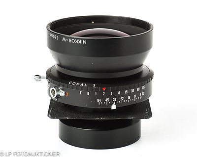 Nikon: 360mm (36cm) f5.6 Nikkor-W (Toyo) camera