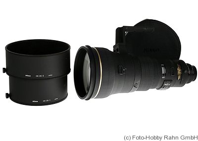 Nikon: 400mm (40cm) f2.8 AF-I IF-ED D camera