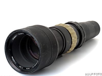 Nikon: 400mm (40cm) f4.5 Nikkor-Q Auto camera