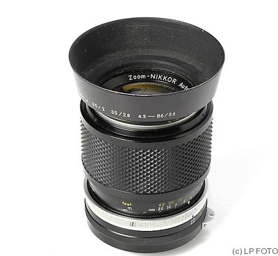 Nikon: 43-86mm f3.5 Nikkor Auto camera