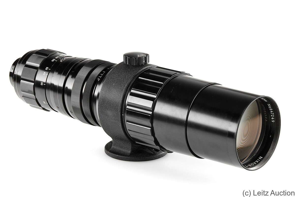 Nikon: 500mm (50cm) f5 Nikkor-T.C (BM) camera
