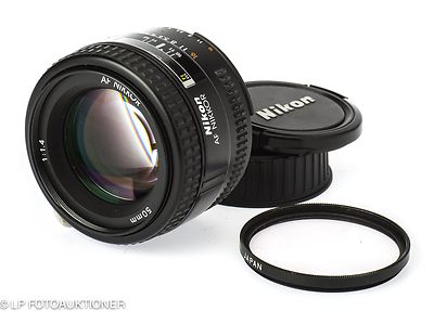 Nikon: 50mm (5cm) f1.4 Nikkor AF camera