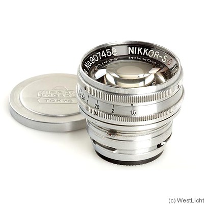 Nikon: 50mm (5cm) f1.5 Nikkor-S.C (BM, chrome) camera