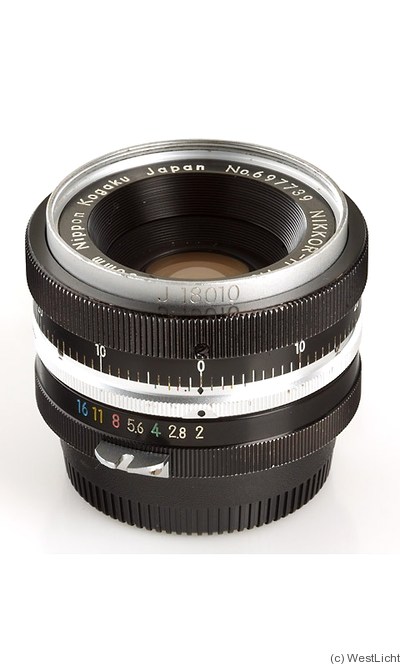Nikon: 50mm (5cm) f2 Nikkor-H (Nikon F, testing lens) camera