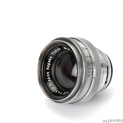 Nikon: 50mm (5cm) f2 Nikkor-H.C (BM, chrome) camera
