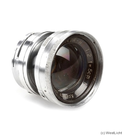 Nikon: 50mm (5cm) f2 Nikkor-H.C (BM, collapsible, chrome) camera