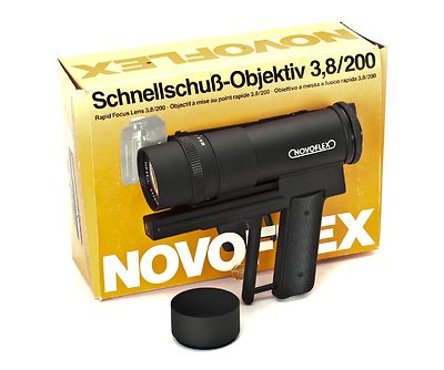 Novoflex: 200mm (20cm) f3.8 Noflexar camera