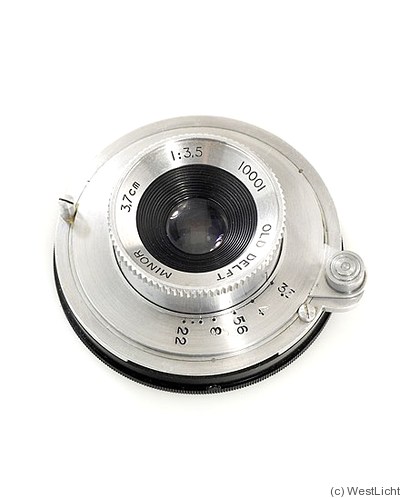 Old Delft: 37mm (3.7cm) f3.5 Minor (Alpa, prototype) camera