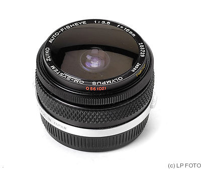 Olympus: 16mm (1.6cm) f3.5 Zuiko Auto-Fisheye (OM) camera