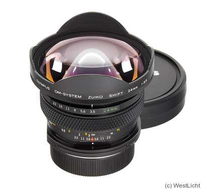 Olympus: 24mm (2.4cm) f3.5 Zuiko Shift (Leica R) camera
