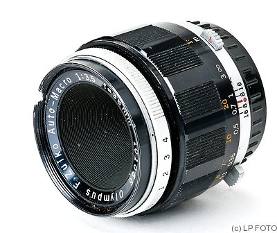Olympus: 38mm (3.8cm) f3.5 E.Zuiko Auto-Macro (Pen) camera