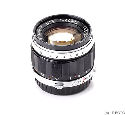 Olympus: 40mm (4cm) f1.4 G.Zuiko Auto-S (Pen) camera