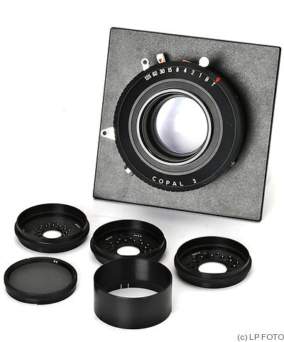 Rodenstock: 200mm (20cm) f5.8 Imagon (Sinar, black) camera