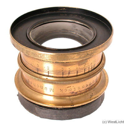 Rodenstock: 220mm (22cm) f4.2 Eurygonal (brass, 60mm) camera