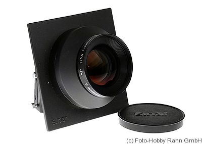 Rodenstock: 240mm (24cm) f5.6 Sinaron-S MC (Sinar) camera
