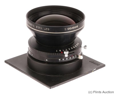 Rodenstock: 360mm (36cm) f6.8 Sinaron-S MC 64° (Sinar) camera