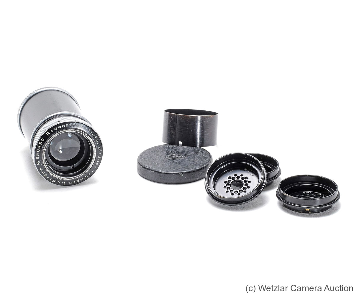 Rodenstock: 90mm (9cm) f4.5 Imagon (M39) camera
