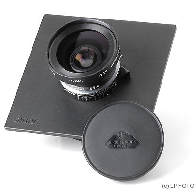 Rodenstock: 90mm (9cm) f6.8 Grandagon MC (Sinar) camera