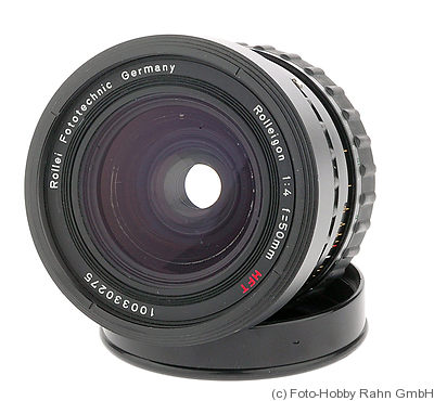 Rollei: 50mm (5cm) f4 Rolleigon HFT camera