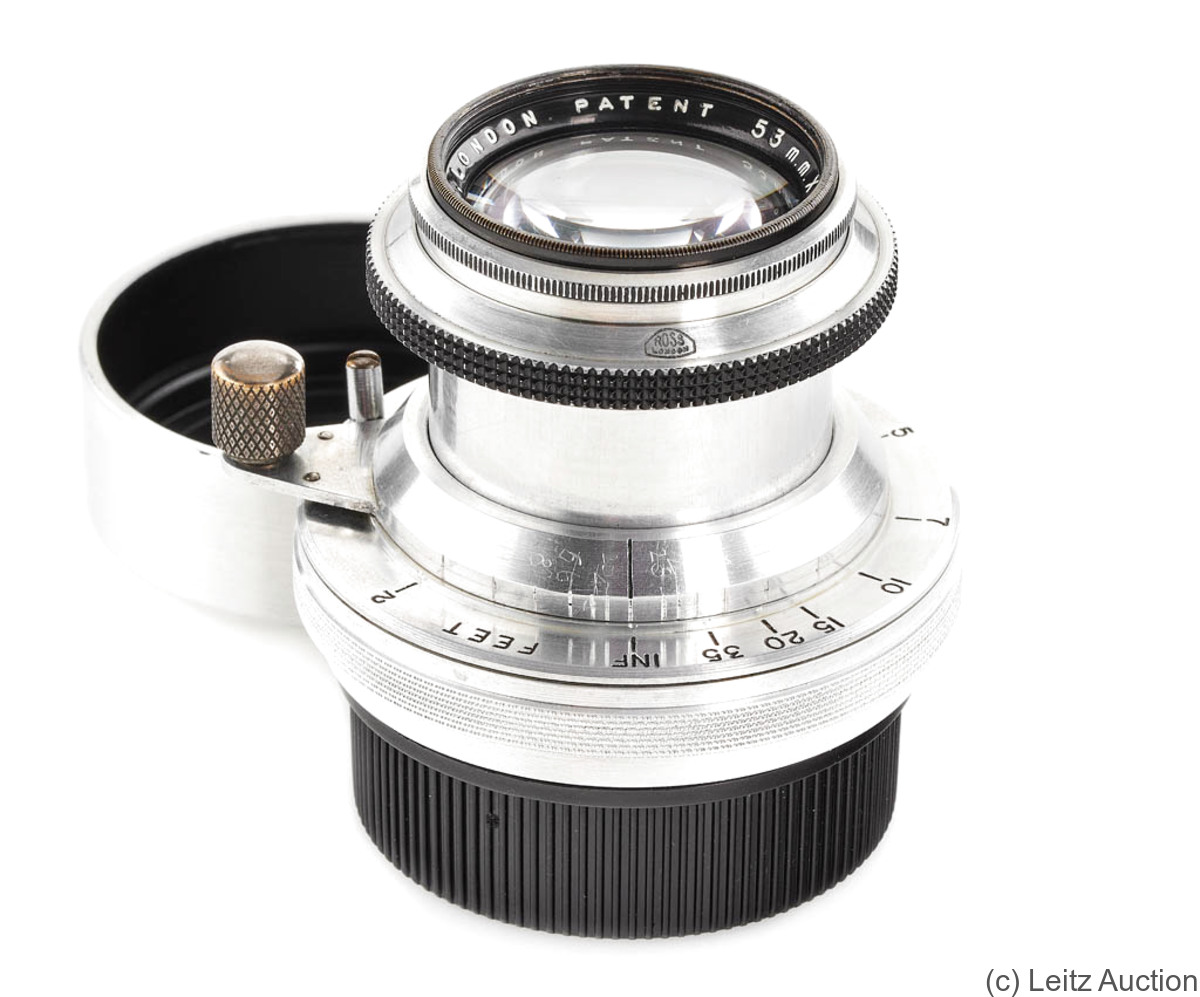 Ross: 53mm (5.3cm) f2.9 Xpres (Leica M) camera