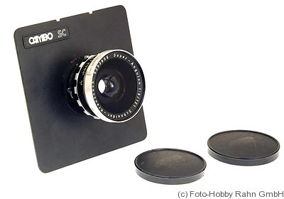 Schneider: 121mm (12.1cm) f8 Super-Angulon (Cambo) camera