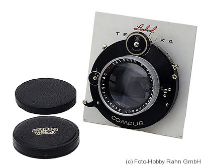 Schneider: 180mm (18cm) f4.5 Xenar (Linhof) camera