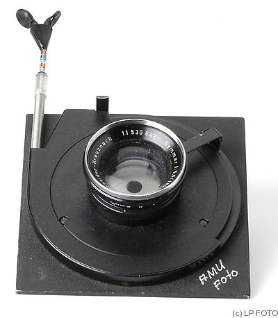 Schneider: 180mm (18cm) f5.6 Symmar (Sinar, black) camera