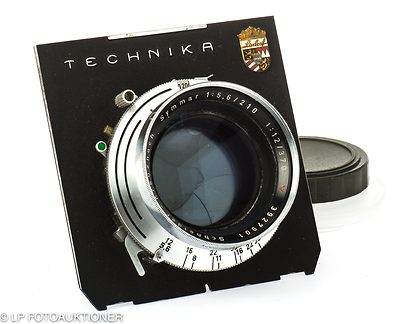 Schneider: 210mm (21cm) f5.6 Symmar (Linhof) camera