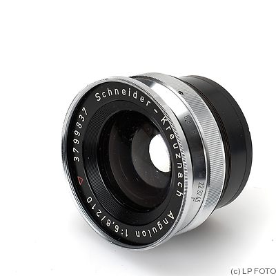 Schneider: 210mm (21cm) f6.8 Angulon camera