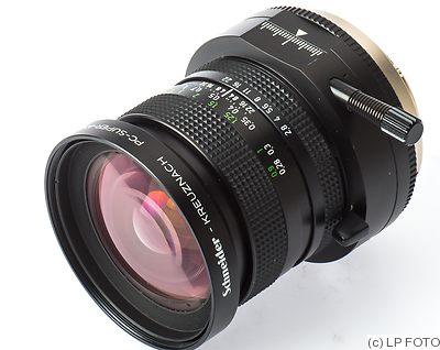 Schneider: 28mm (2.8cm) f2.8 PC-Super-Angulon (Canon EOS) camera