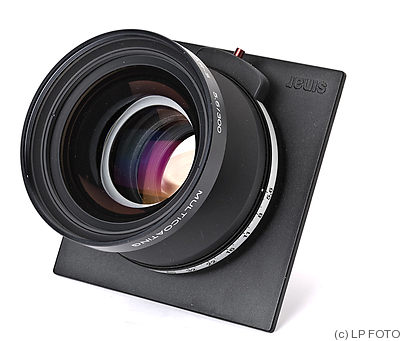 Schneider: 300mm (30cm) f5.6 Symmar-S (Sinar, black) camera
