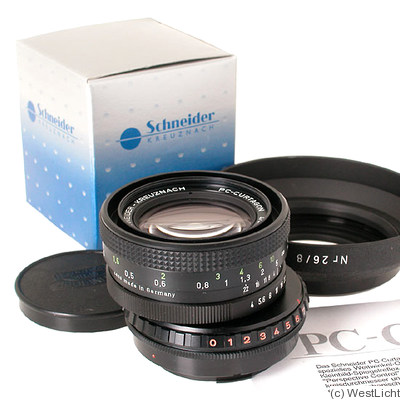 Schneider: 35mm (3.5cm) f4 PC-Curtagon (Leica R) camera