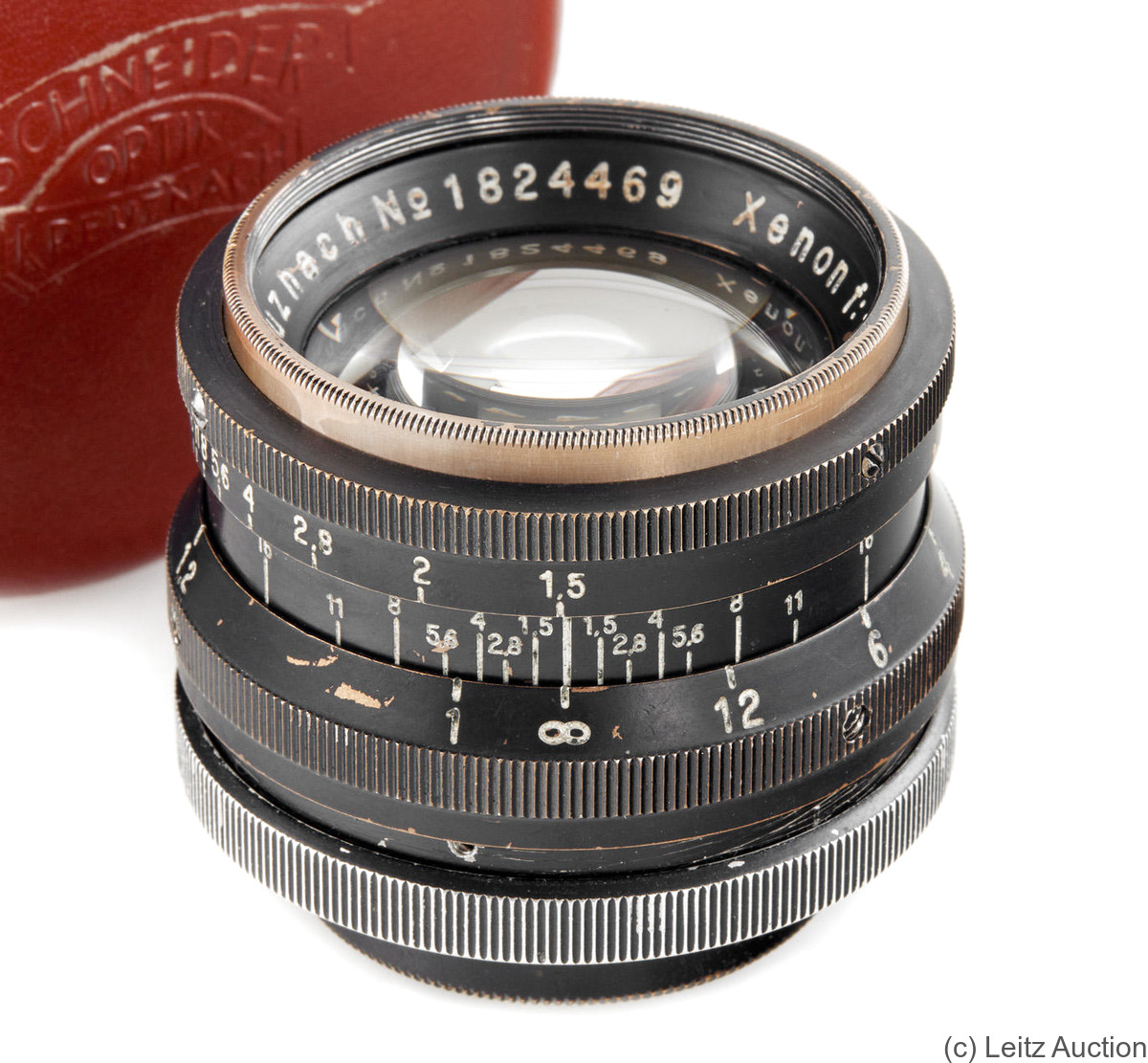 Schneider: 55mm (5.5cm) f1.5 Xenon (M39) camera