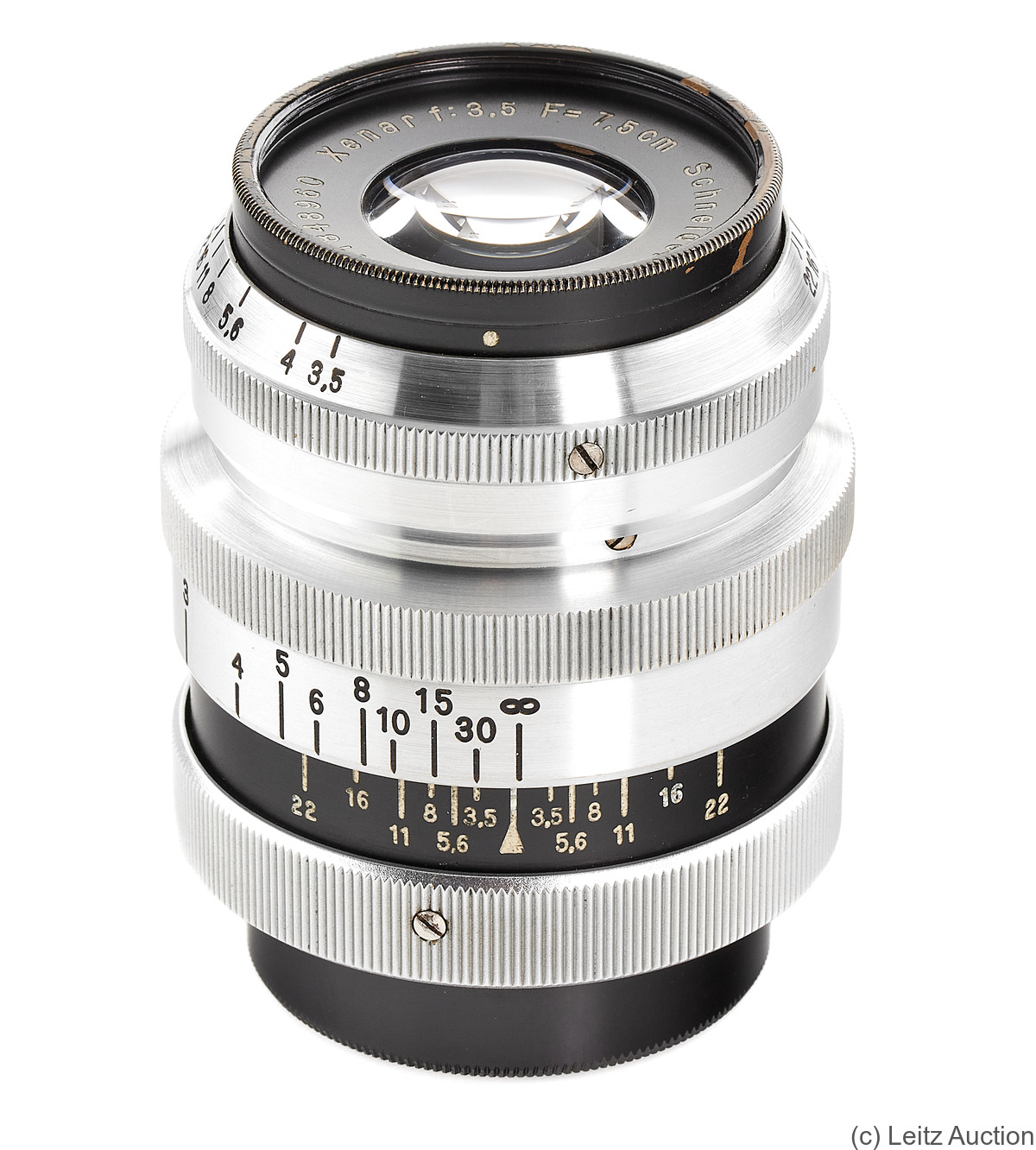 Schneider: 75mm (7.5cm) f3.5 Xenar (M39) camera