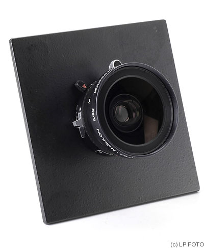 Schneider: 90mm (9cm) f8 Super-Angulon MC (Sinar, black) camera