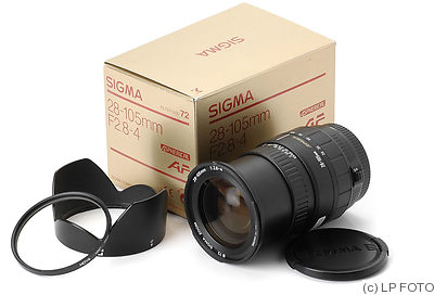 Sigma: 28-105mm f2.8-f4 Zoom Aspherical (Canon AF) camera
