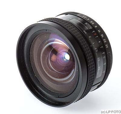 Tamron: 17mm (1.7cm) f3.5 SP camera