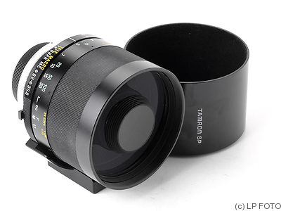 Tamron: 350mm (35cm) f5.6 SP (Canon FD) camera