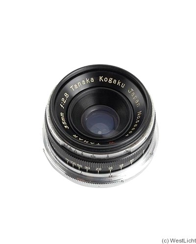 Tanaka Kōgaku: 35mm (3.5cm) f2.8 W-Tanar (Nikon BM) camera