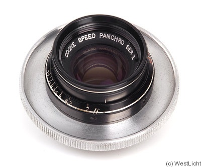 Taylor & Hobson: 32mm (3.2cm) f2 Cooke Speed Panchro Ser II camera