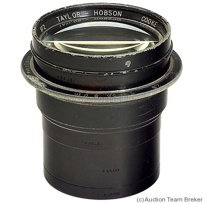 Taylor & Hobson: 5½in f2 Cooke Anastigmat (140mm) camera